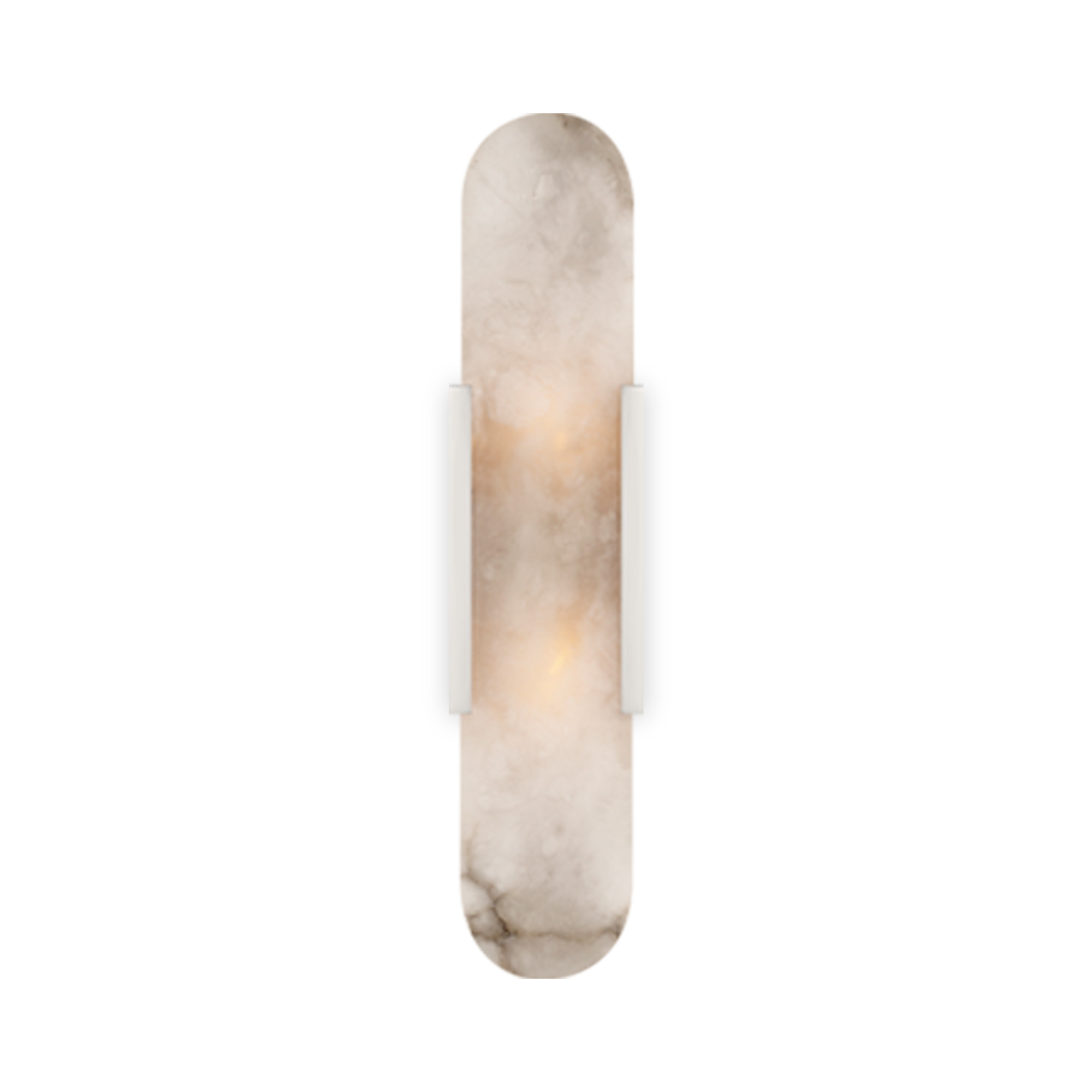 The Melange Elongated Wall Light features a distinctive design and soulful vibe.