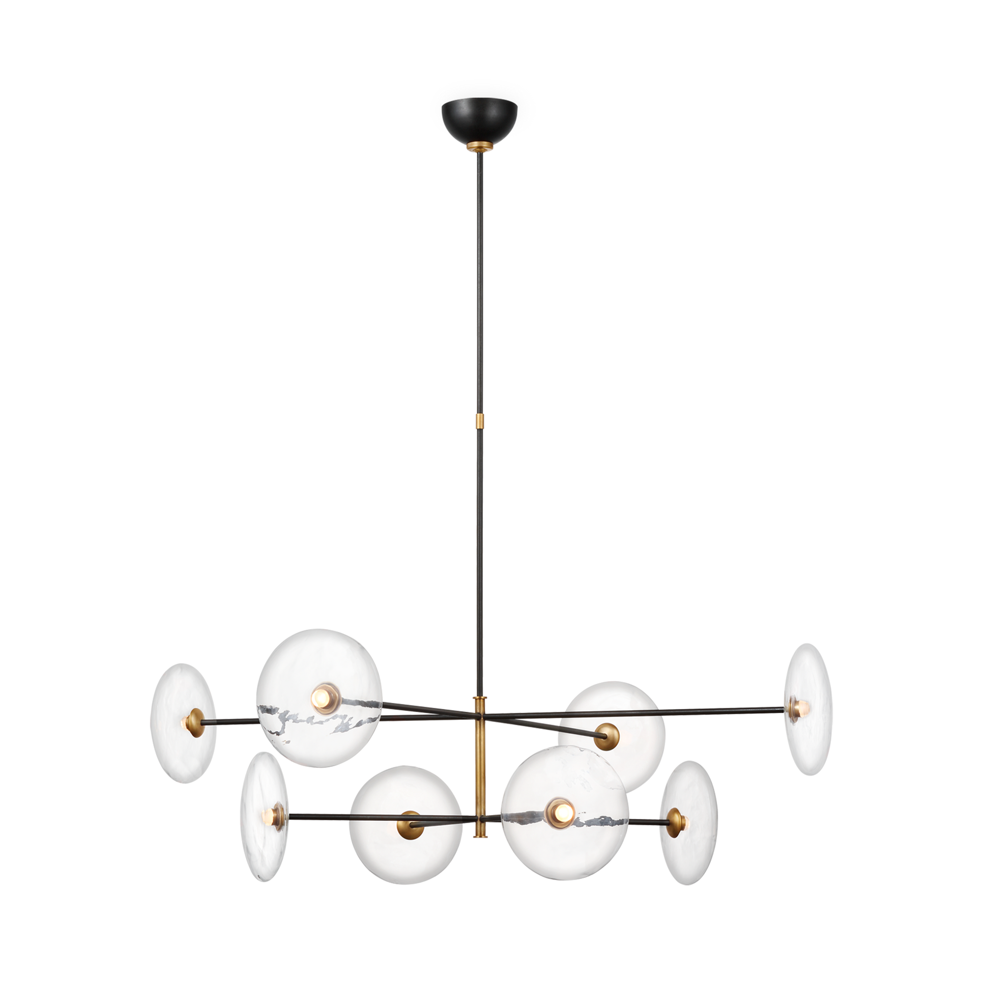 The Calvino XL Chandelier bridges elegance and function, with a modern edge.
