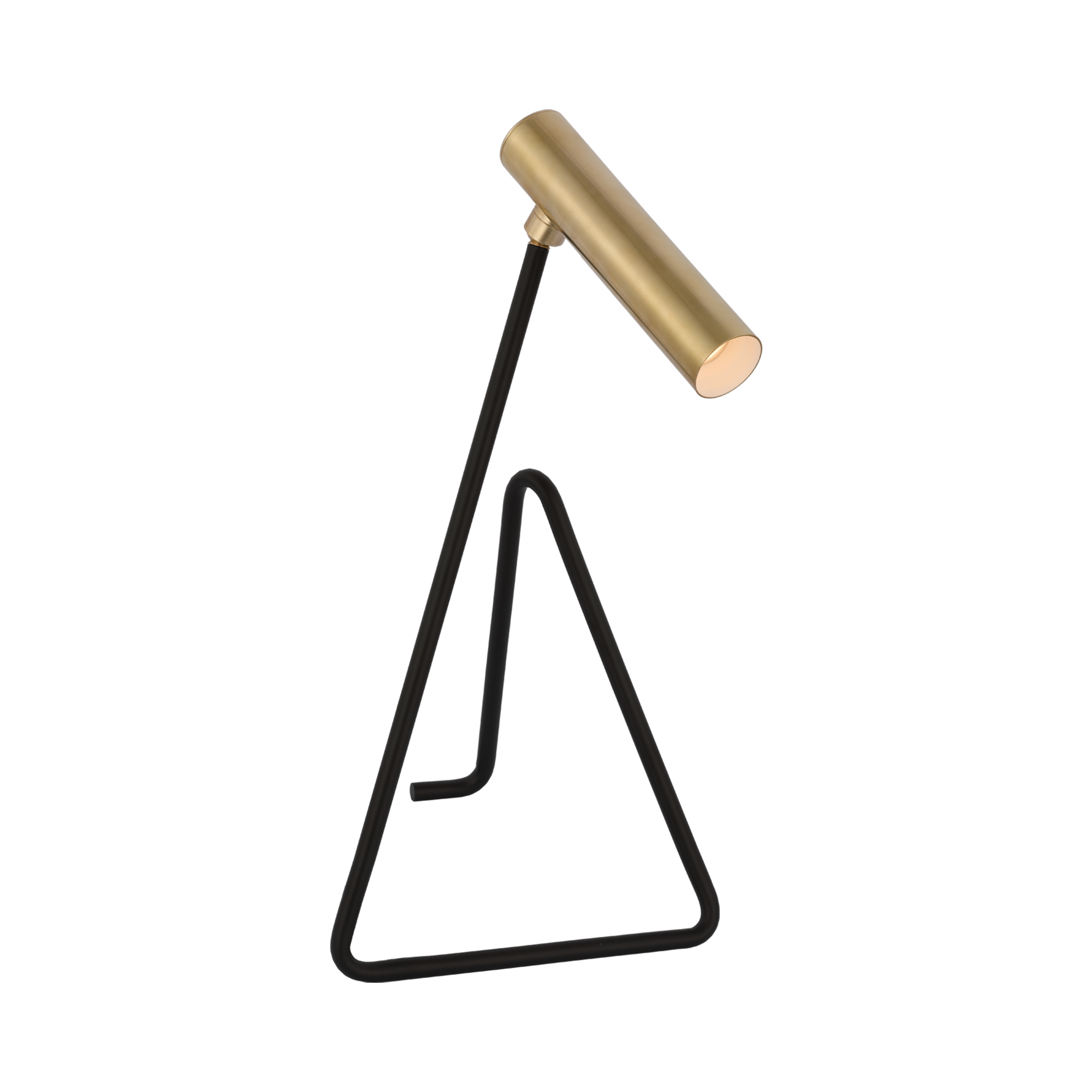 The Flesso Medium Desk Lamp features a distinctive design and soulful vibe.