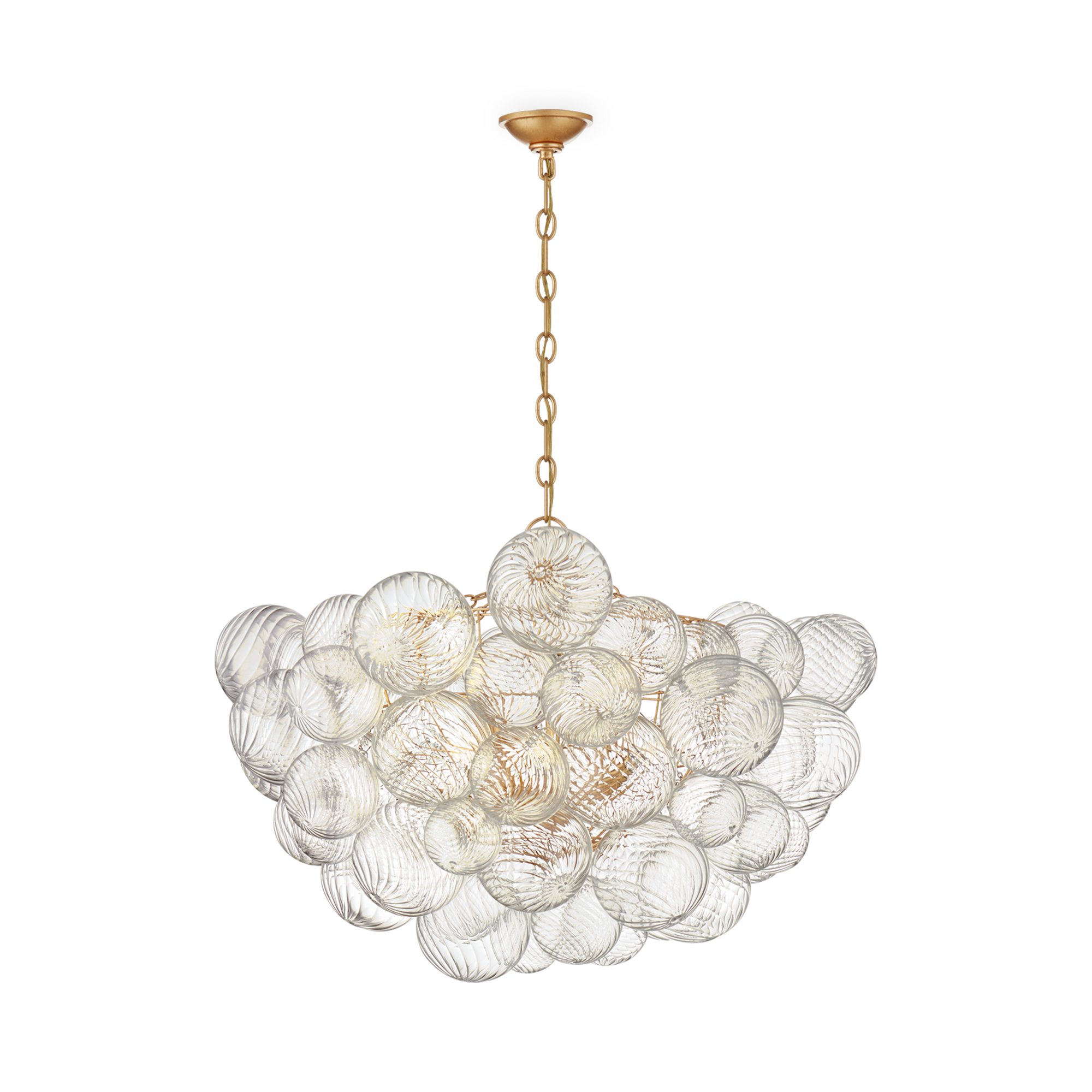 The Talia Large Chandelier is artfully crafted by hand resulting in a beautiful artisan-made fixture, skillfully created and carefully rendered.