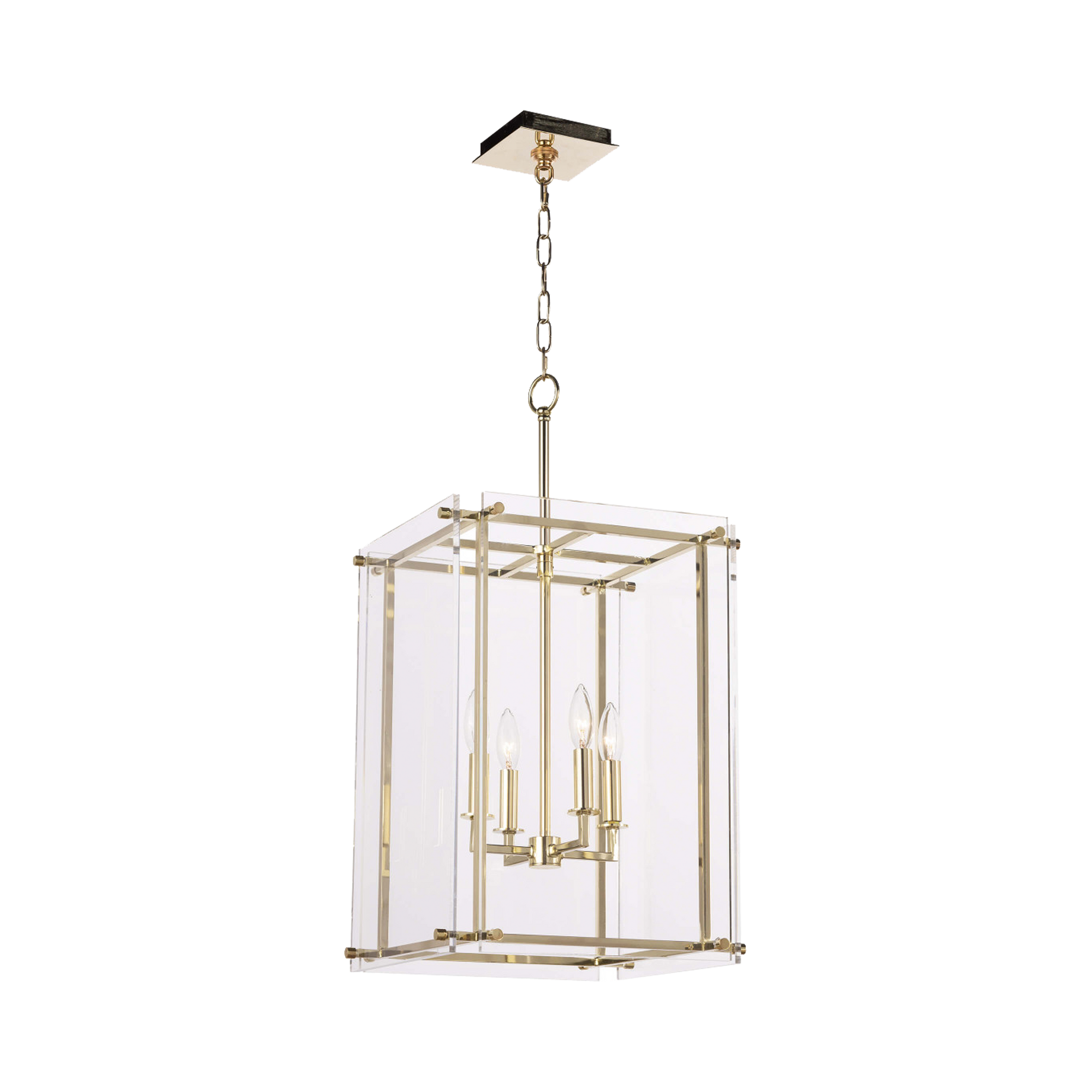 Modern details with a hint of classic sophistication come together seamlessly in this Lantern.