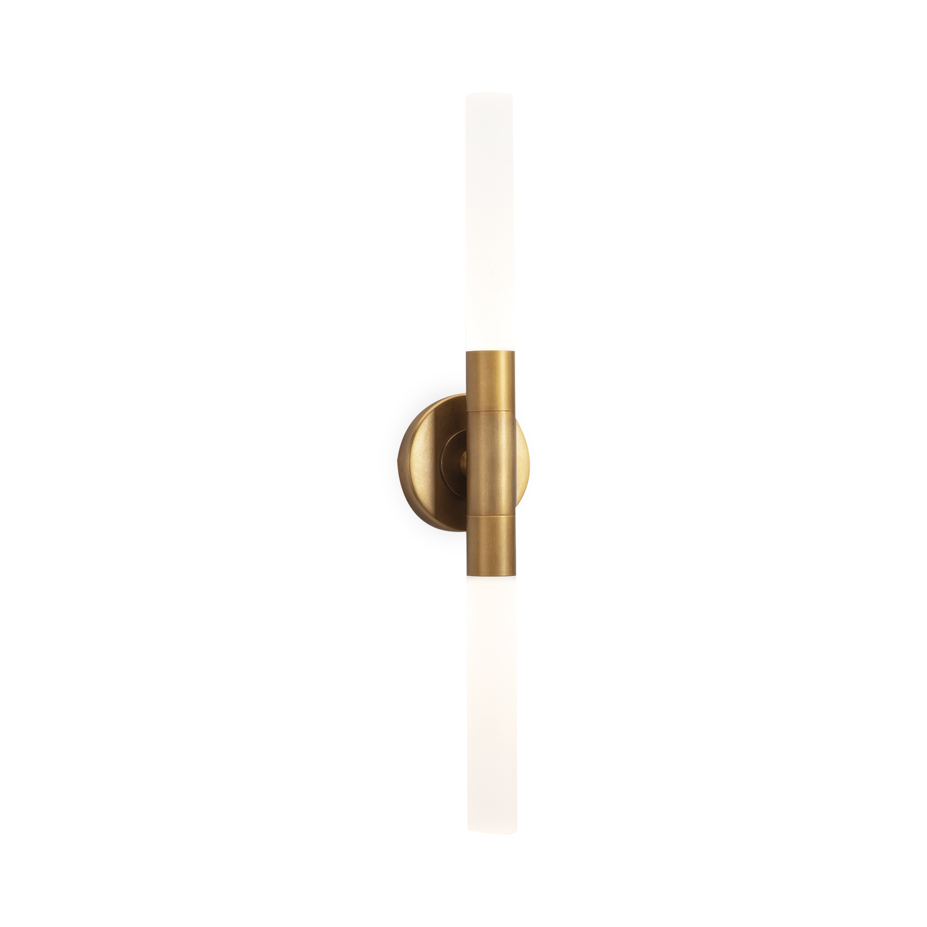 Style this fixture vertically or horizontally, the Wick Double Wall Light knows no bounds.