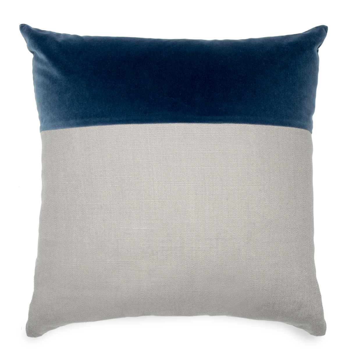 Linen/Velvet Stripe Pillow