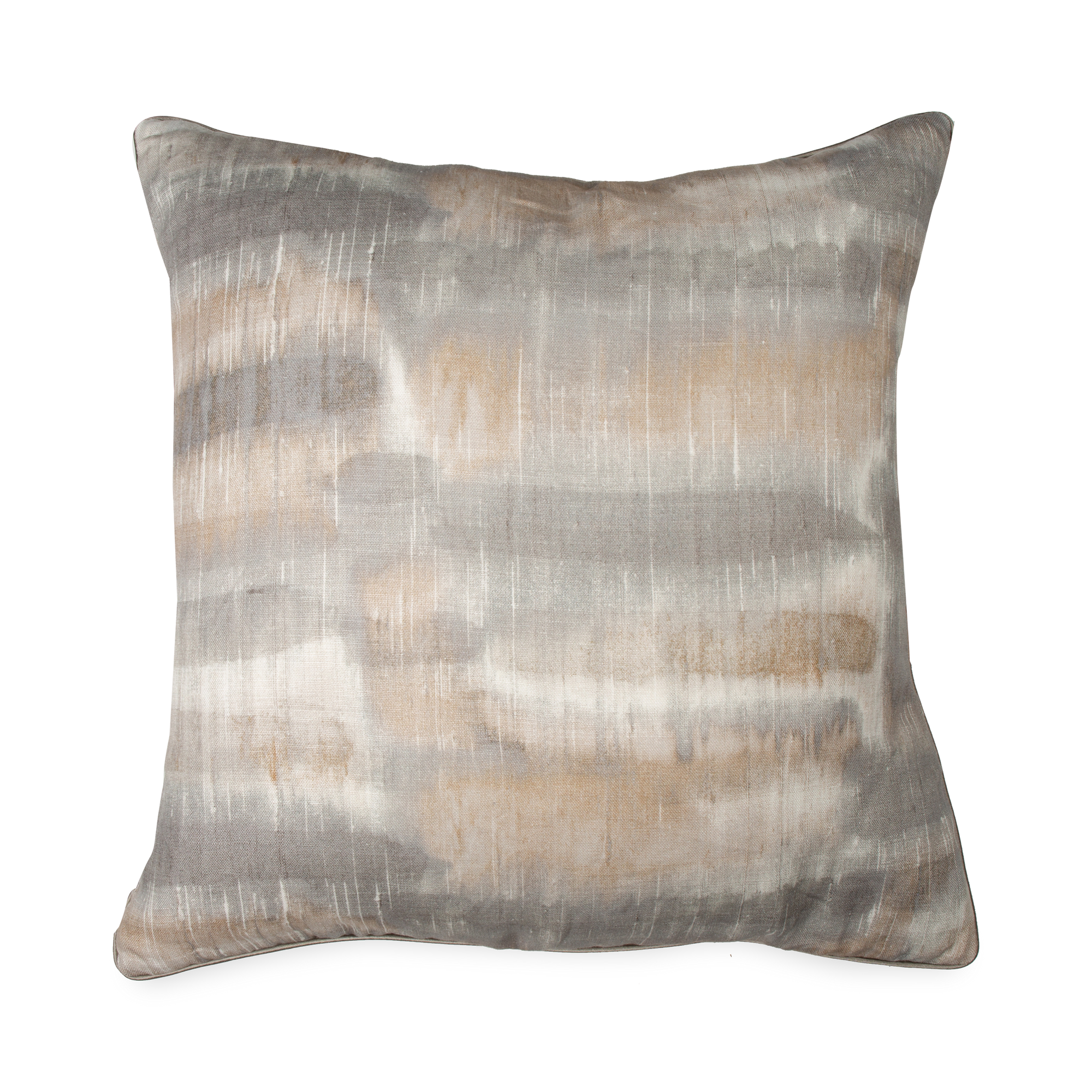 This Horizon Pillow is crafted with 100% linen for a luxurious feel and features a stunning abstract design.
