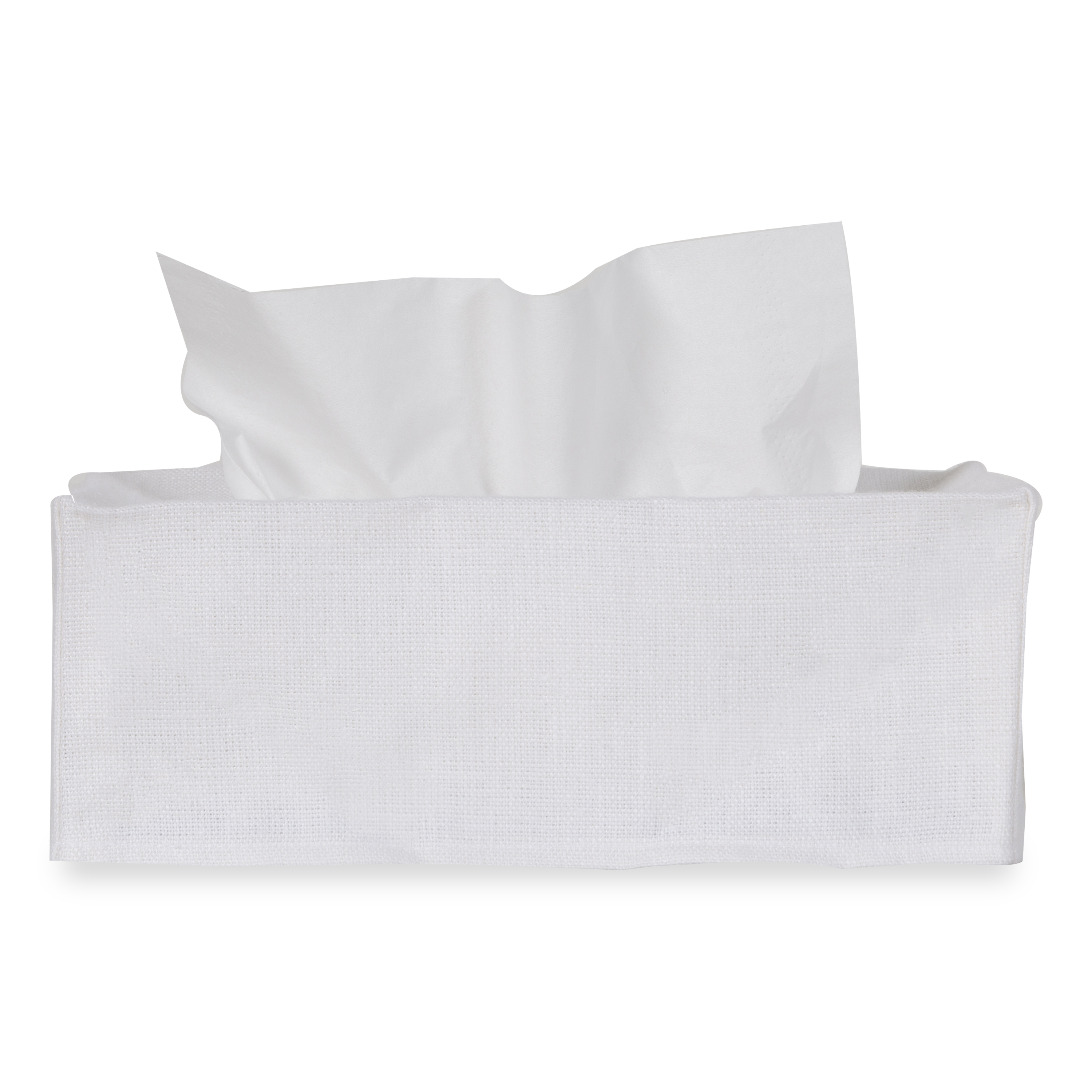 Using a beautiful 100% linen, The Linen Tissue Box Cover provides a neutral palette to any tissue box, which improves on stylistic decisions for any countertop or nightstand.