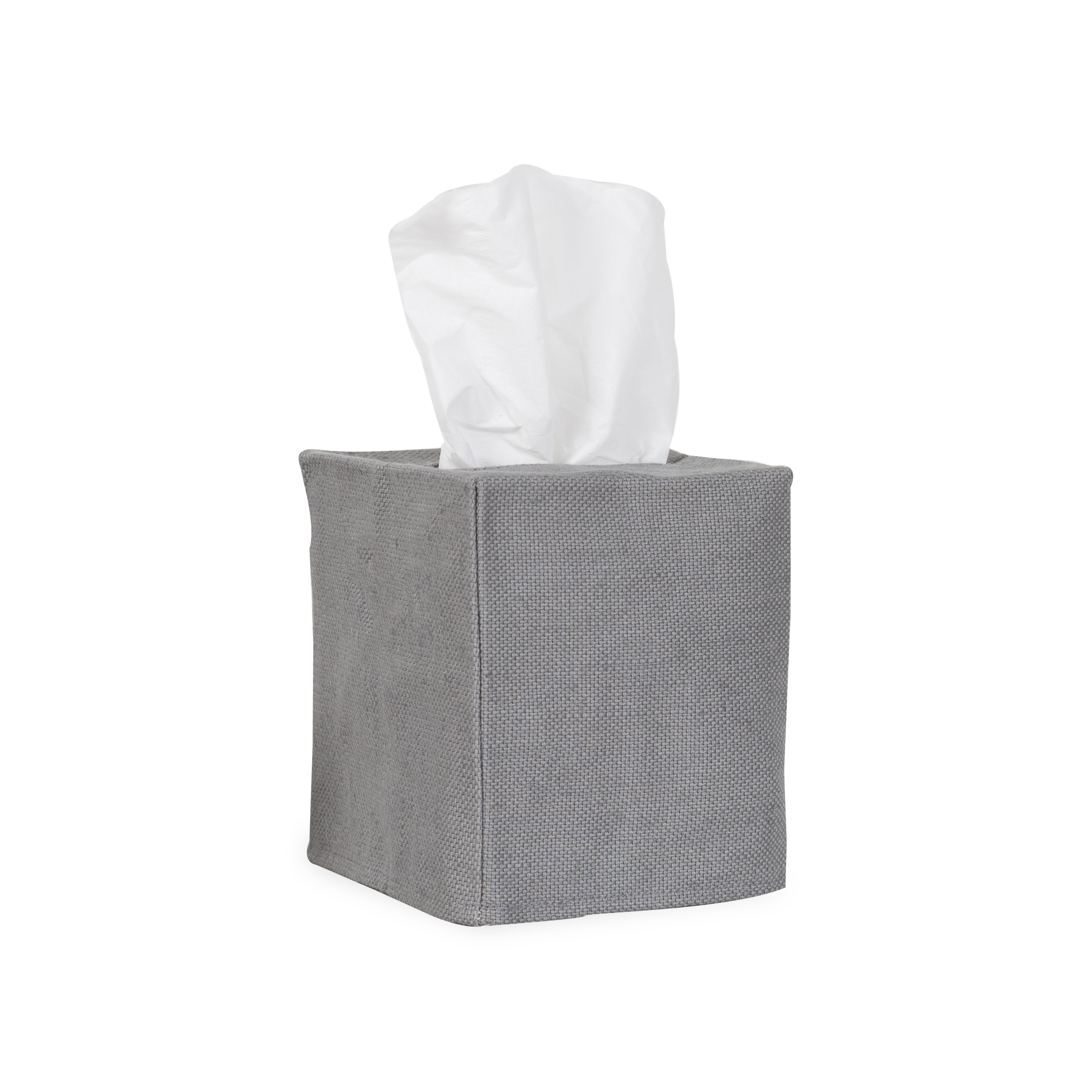 Using a beautiful 100% linen, The Linen Tissue Box Cover provides a neutral palette to any tissue box, which improves on stylistic decisions for any countertop or nightstand.