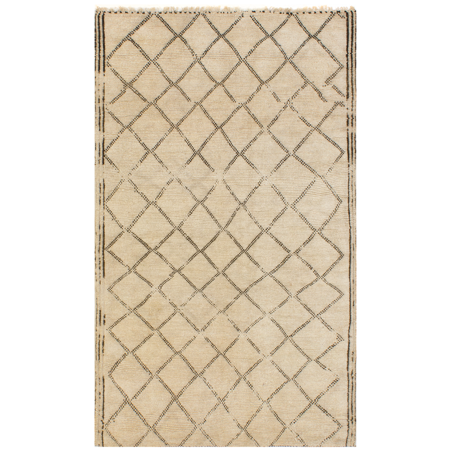 Primarily dating back to the 1950's and 1960's, each rug in the Vintage Moroccan Collection reflects the story of its maker, though deceptively simple in design.
