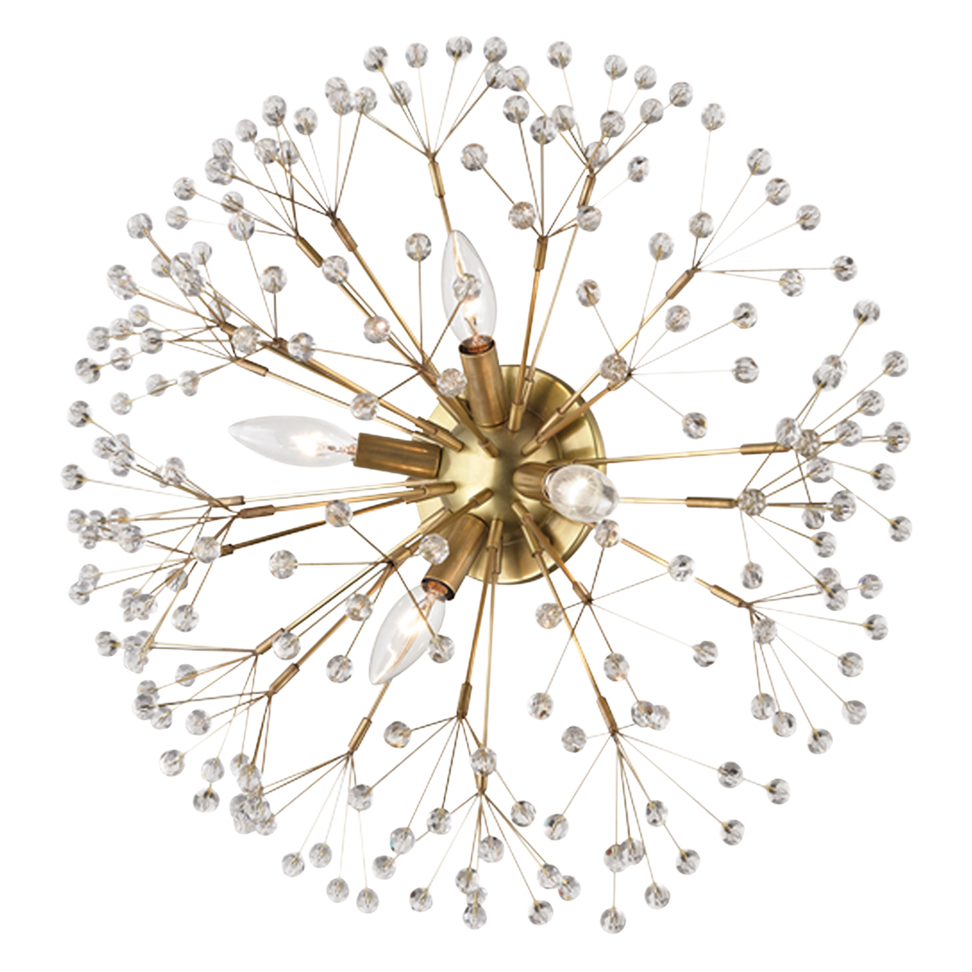 The earthly and the extraterrestrial combine in this beautiful, branching flush mount.