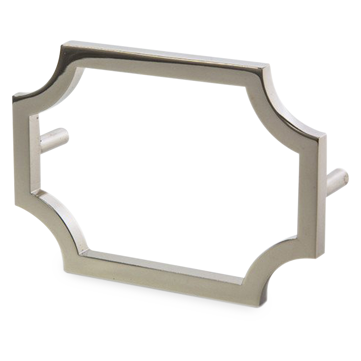 The Classic Handle Pull is oversized and has clean neoclassical lines that pay homage to Dorothy Draper.