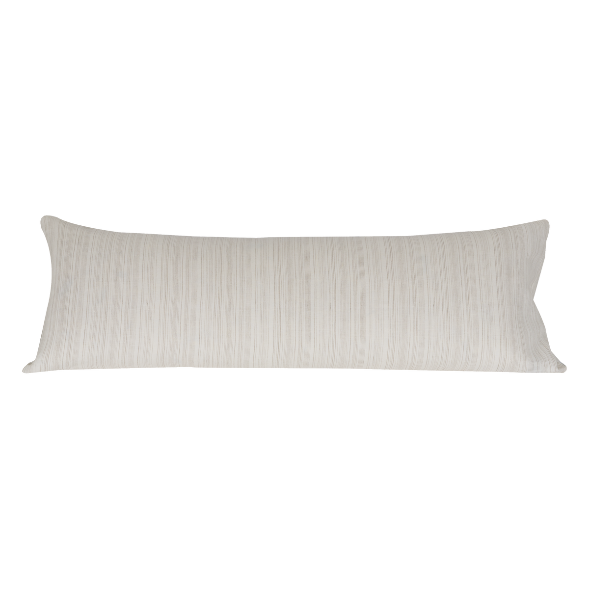 Linen Stripe Lumbar Pillow