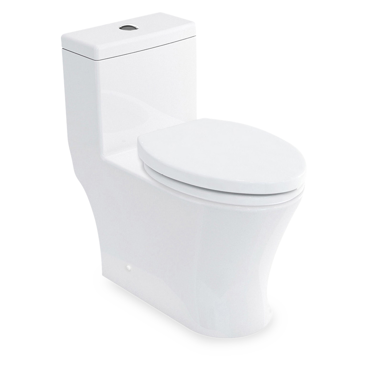 M Pro One-Piece Toilet - White
