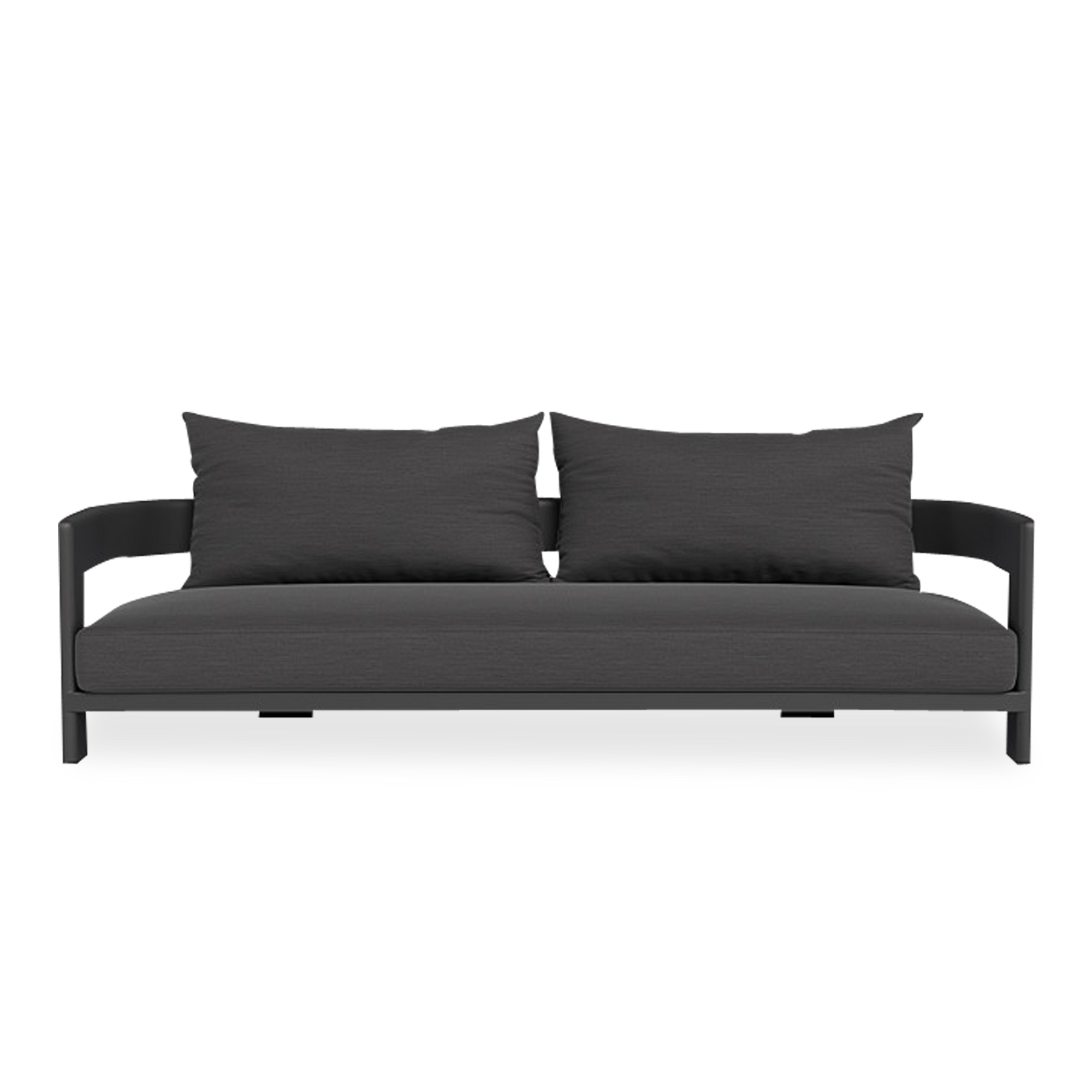 Balancing sculptural curves and right angles, the Victoria Sofa presents the true simplicity of proportion.