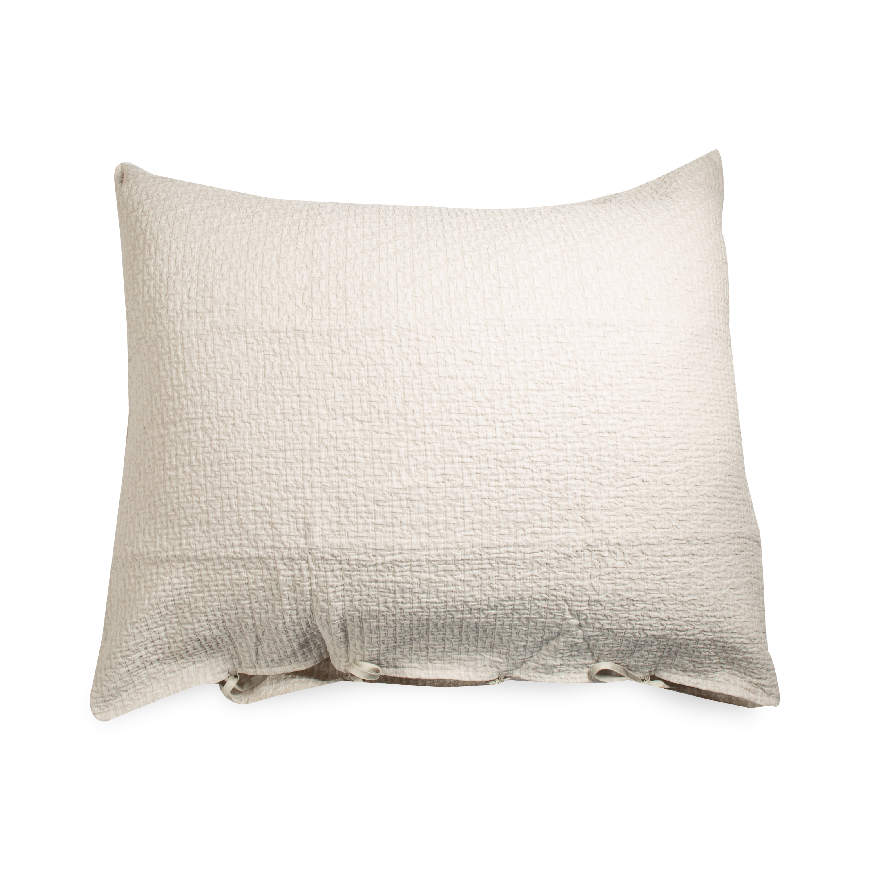 A deep, textured classic pillow  with an urban vibe that creates beauty, depth and offers lasting comfort.