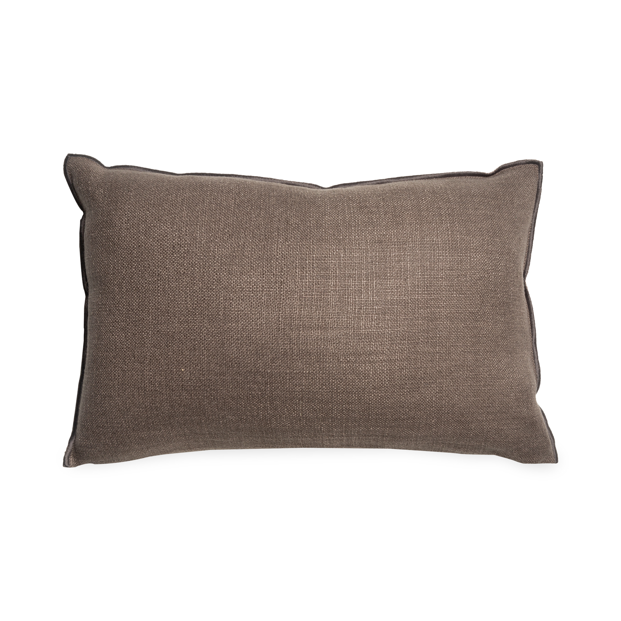 Texturally captivating, the Vintage Linen Pillow has a soft linen body that layers well with other accent pillows due to its simplicity.