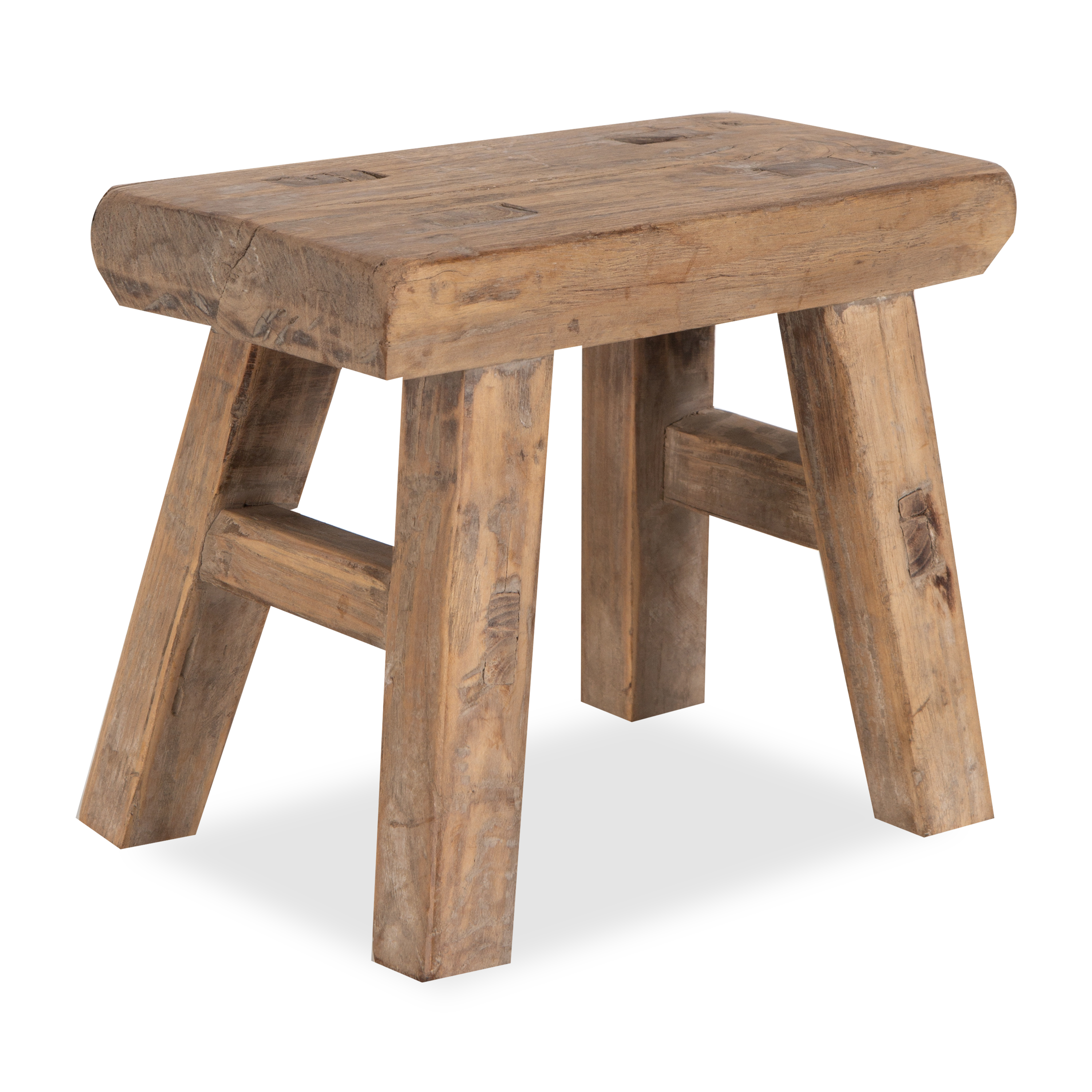 Rustic and unique, the Vintage Wood Riser will add warmth and an organic appeal to your space.