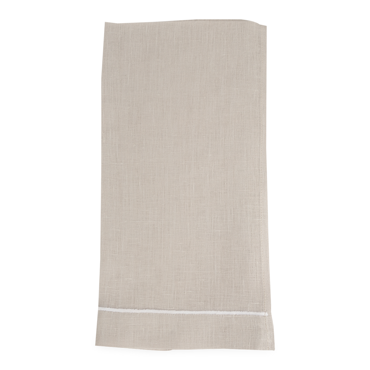 Linen Embroidered Guest Towel