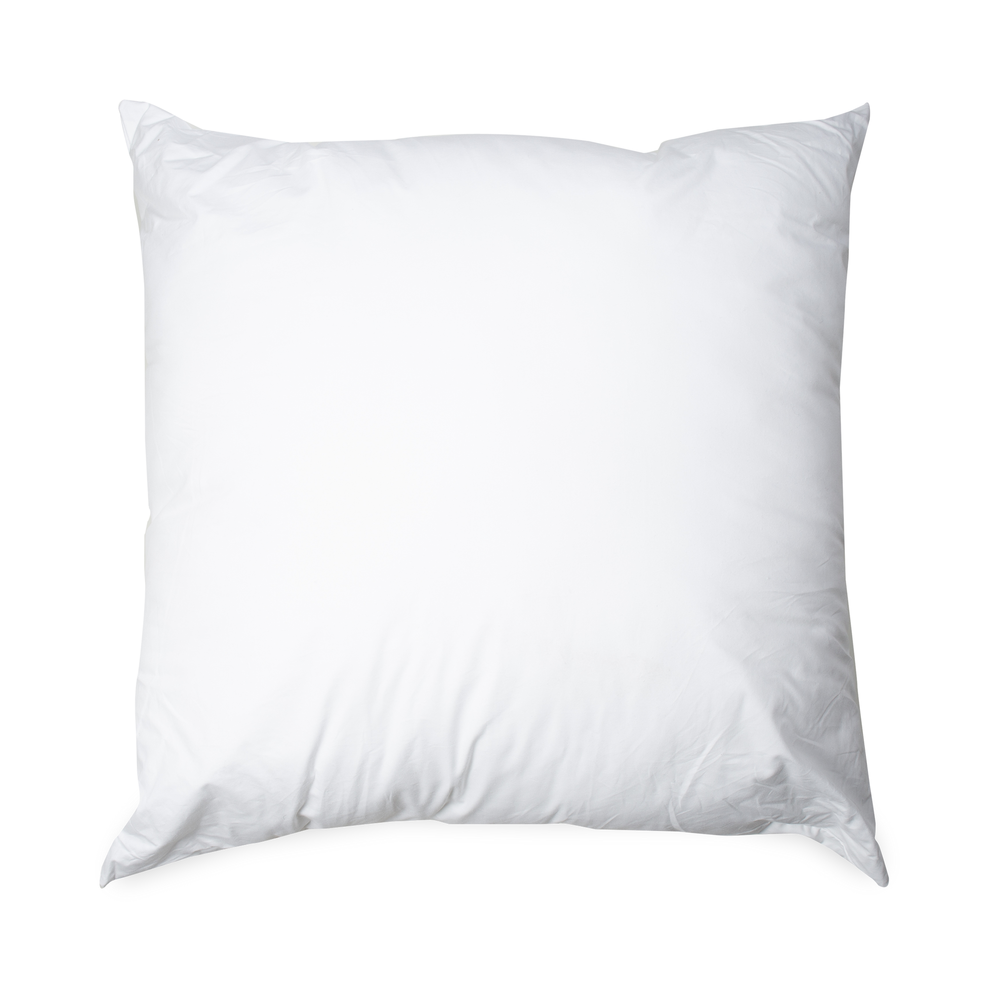 Plush and full, this Euro Pillow is stuffed with materials made from polyfill fibers, making it a great down alternative pillow.