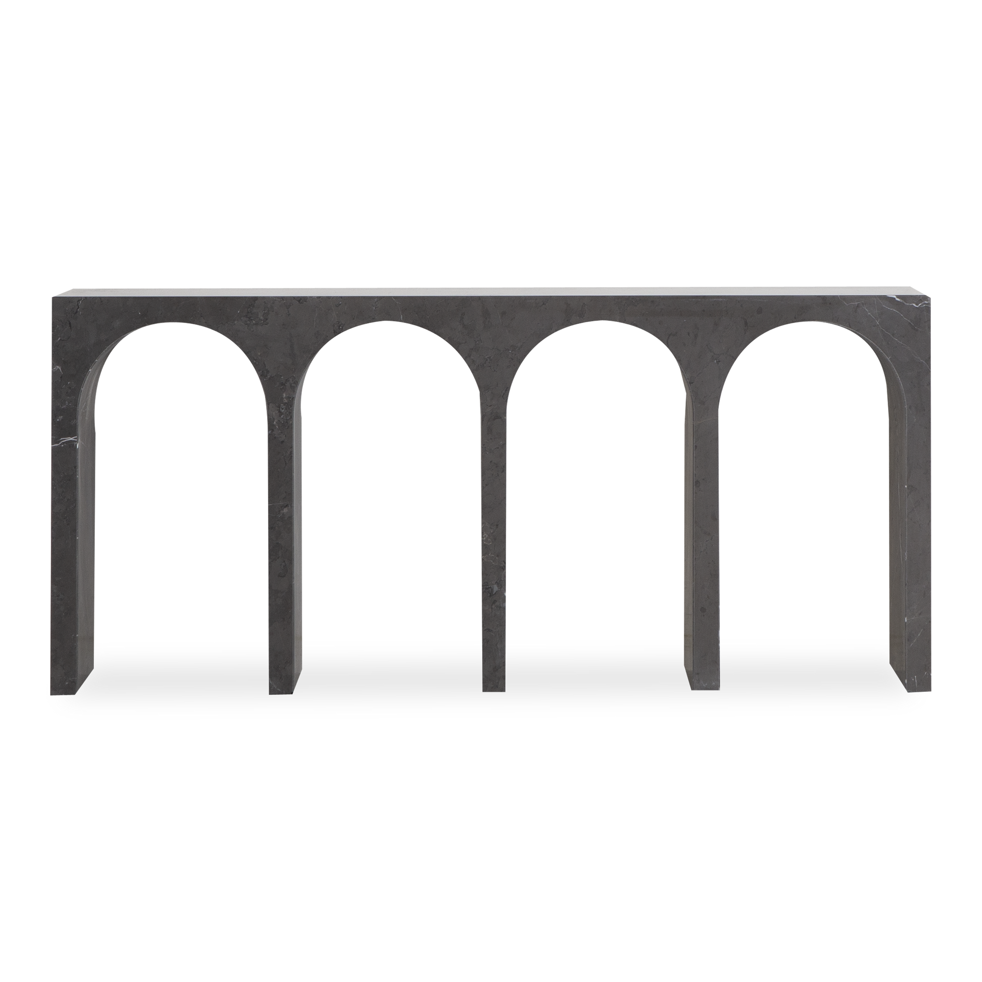 A modern interpretation of classical architecture , the Arcade Coffee Table pays tribute to the bridges and aqueducts of ancient Rome, which integrated arches into their structures