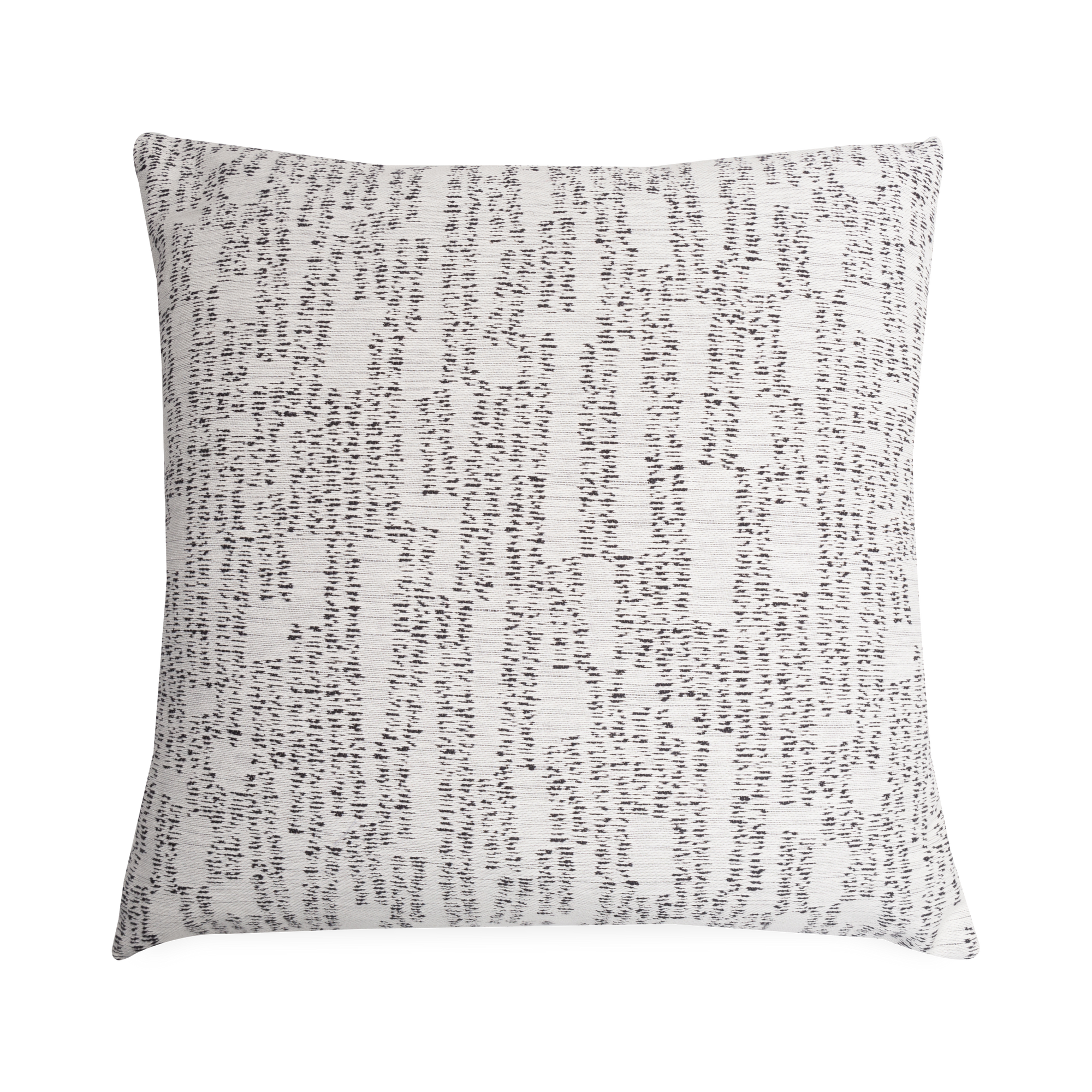 Full of visual appeal, the Morse Pillow features a sophisticated spotted design that engages your imagination.