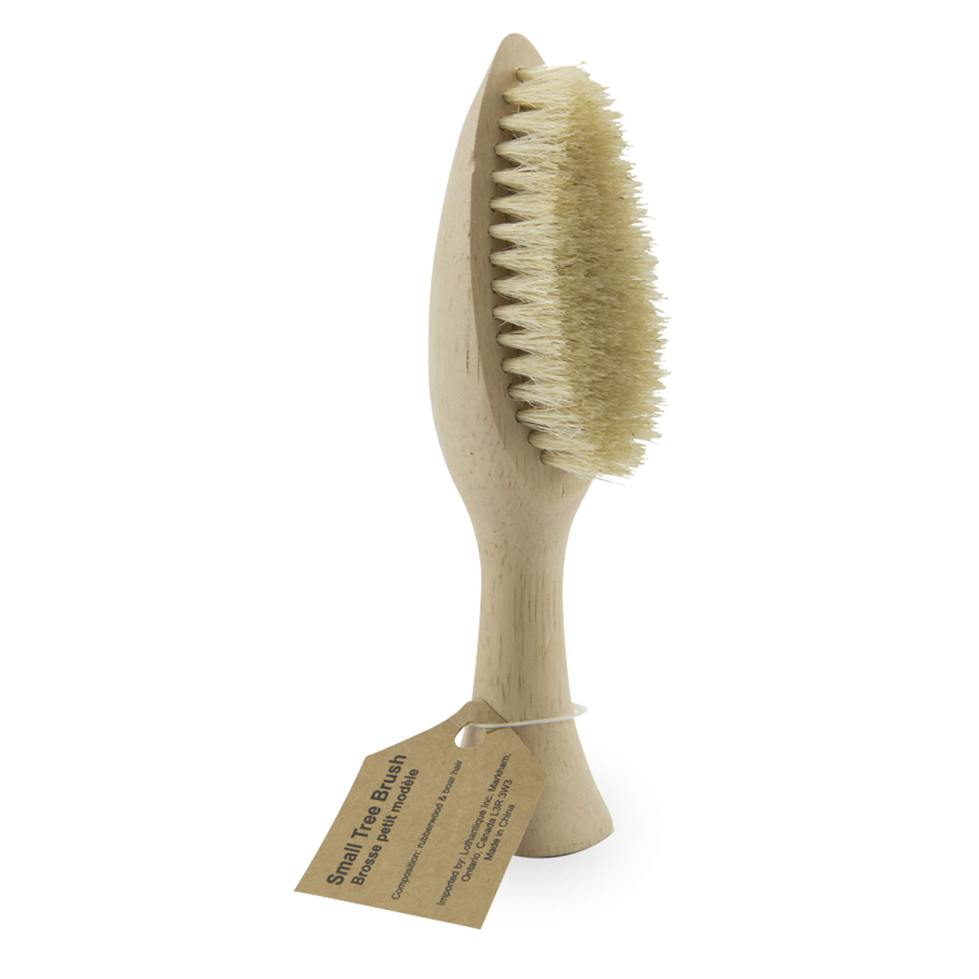The Tree Brush is a sophisticated bathing brush that can be used to both wash and exfoliate your skin.