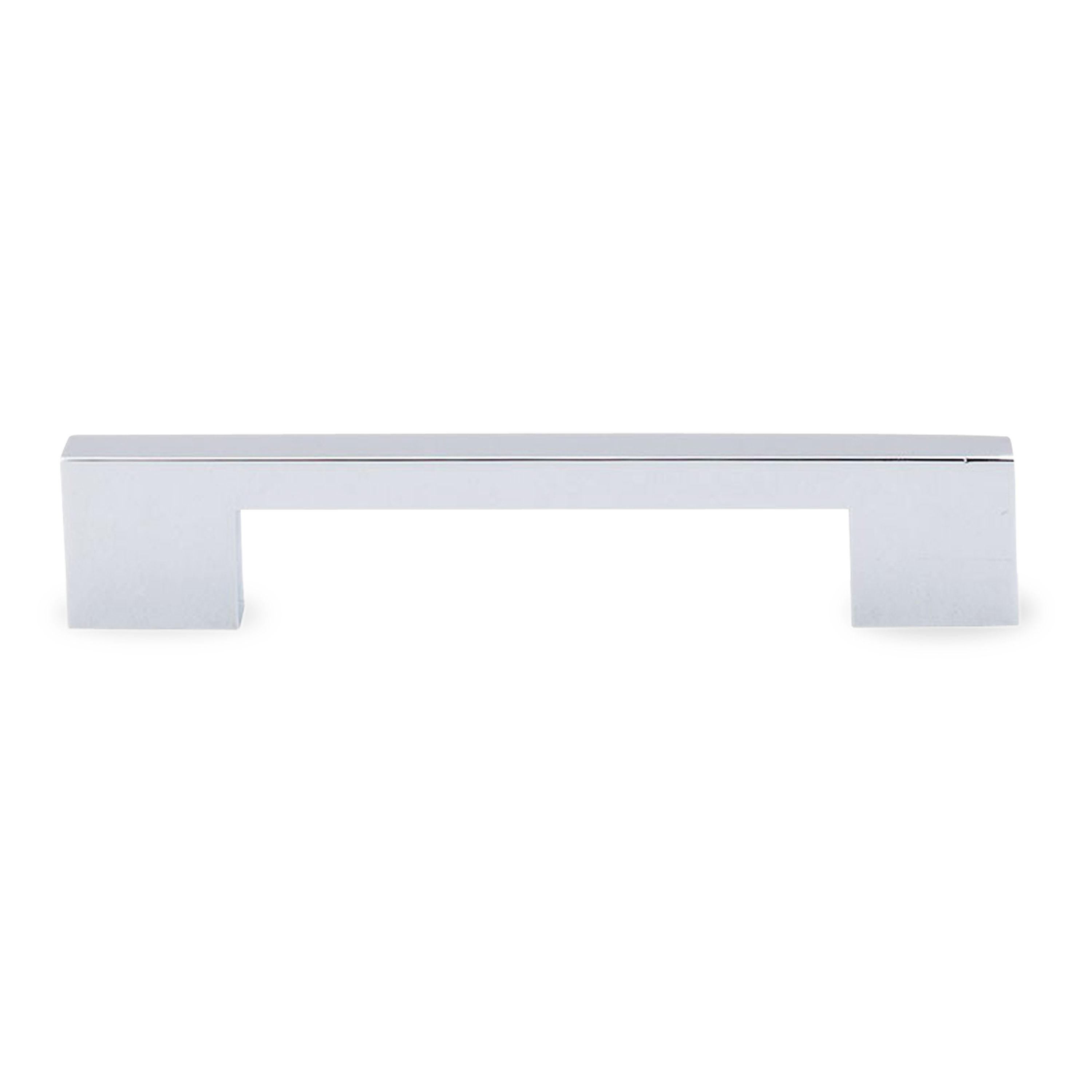 Contemporary with a seamless design, this pull has a black finish contributing to its modern appeal.