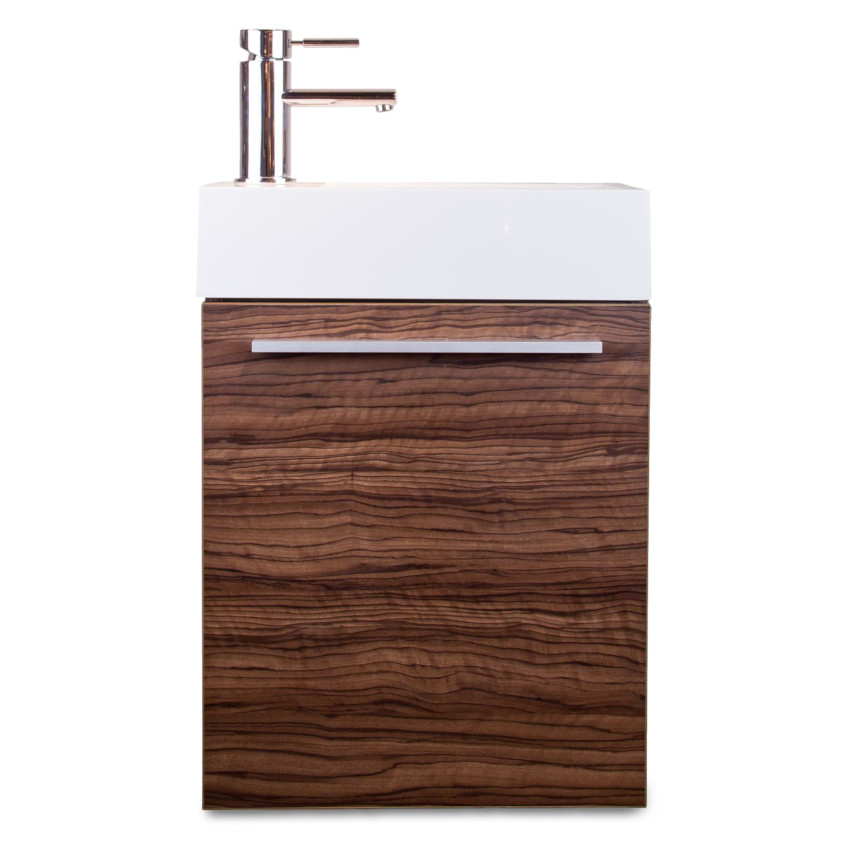 VANITY: The versatile design of the Studio vanity brings a modern sensibility to the bath.