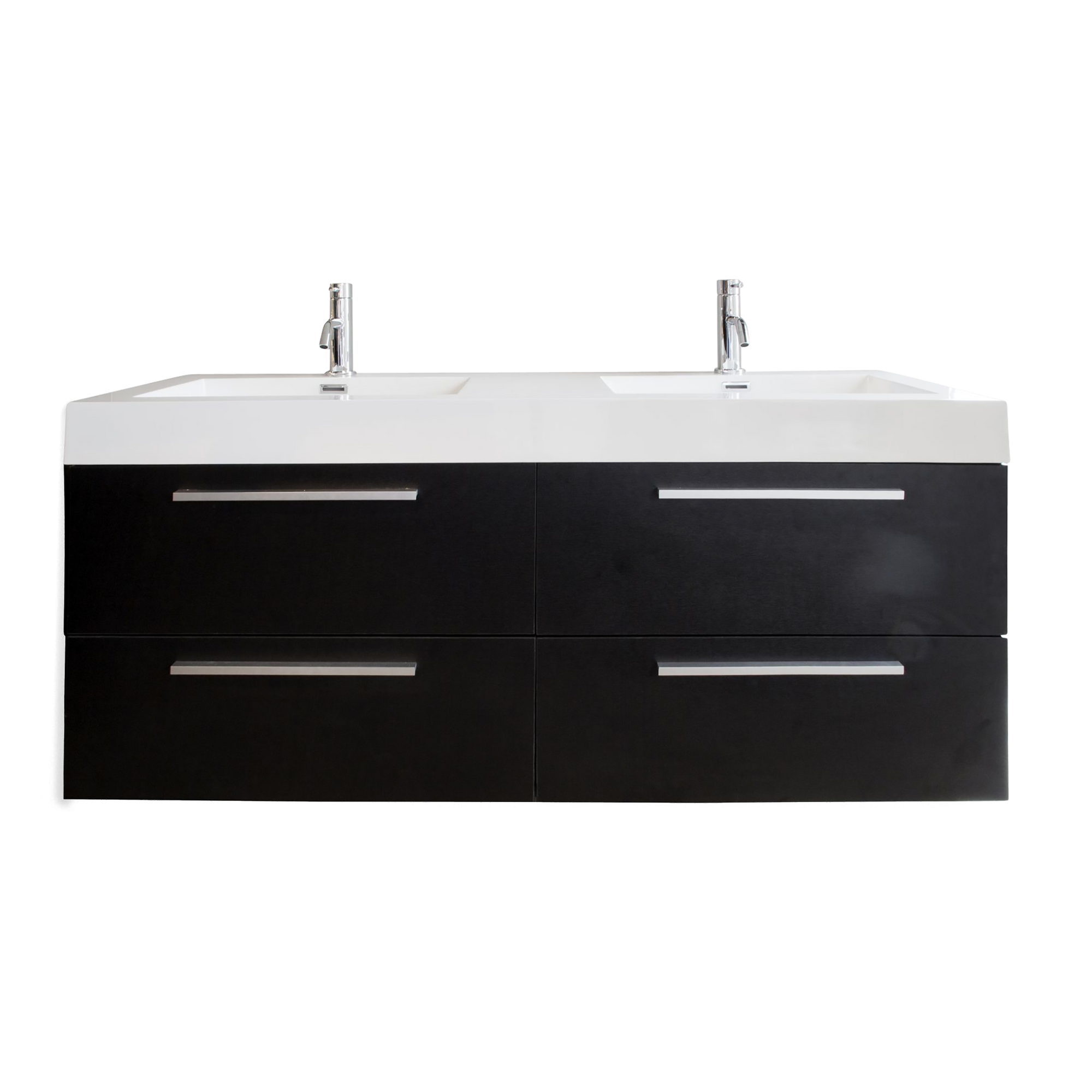 VANITY: The versatile design of the Outline vanity brings a modern sensibility to the bath.