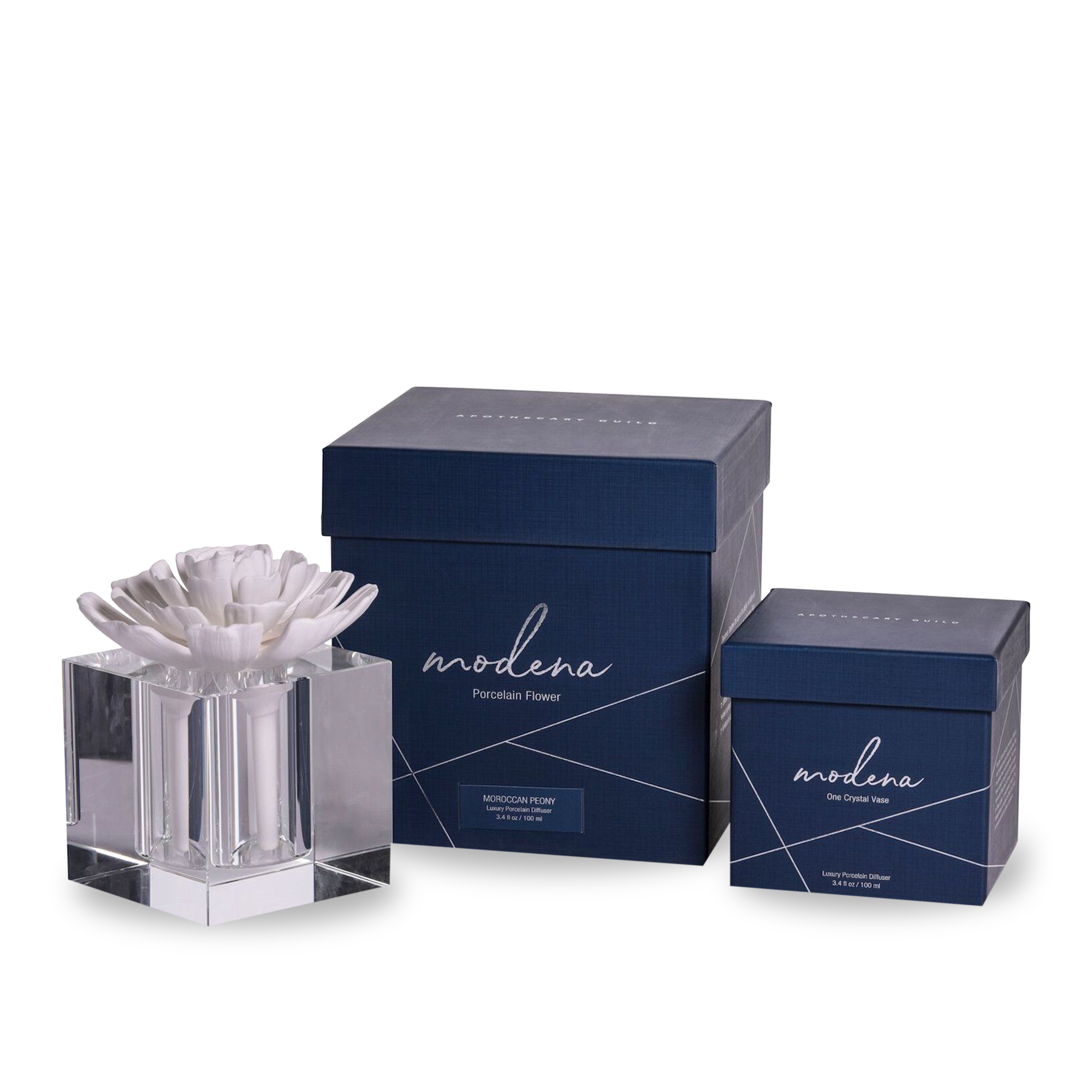 The Modena Crystal Diffuser  is a subtle way to softly fragrance a room all day.