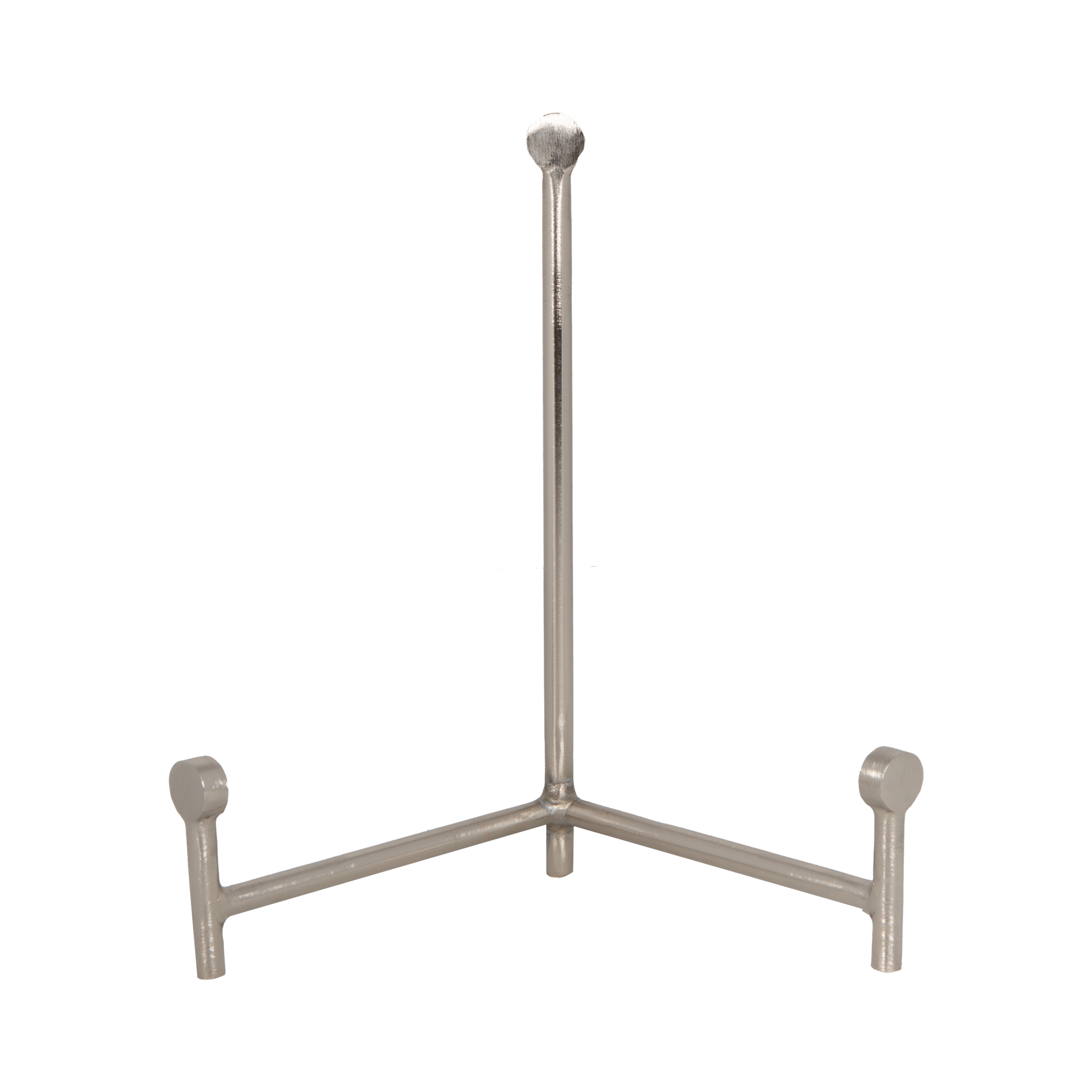 With its sturdy design, this black tripod stand is a great piece to showcase your unique plates and decorative trays.