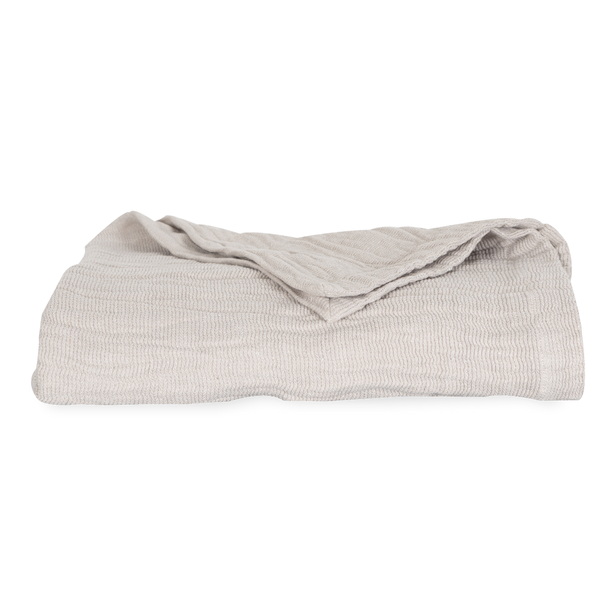 Linen Wave Bed Cover