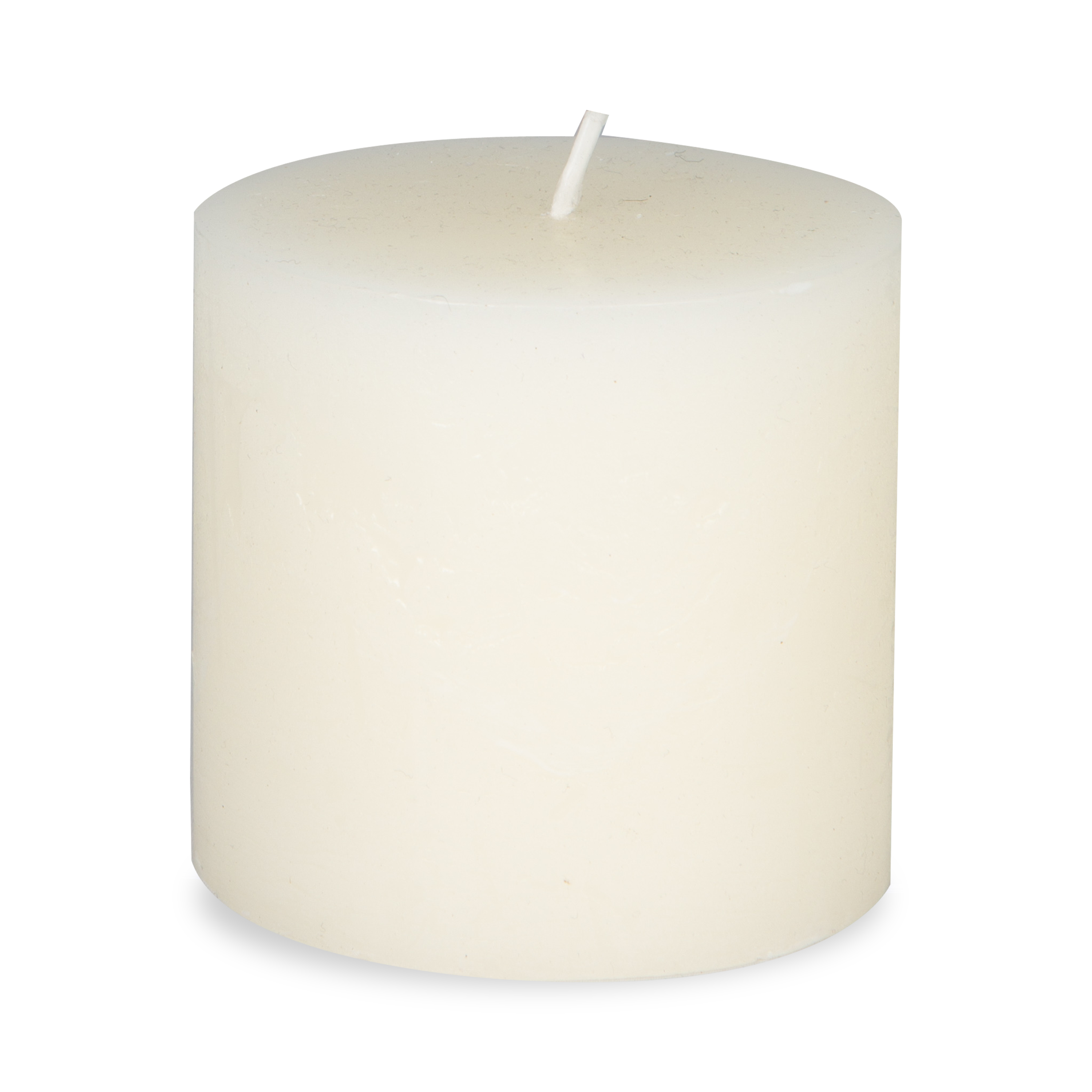The Pillar Candle is a long-burning, fragrance free, pillar candles with a rustic textured finish, these candles are solid colour throughout.
