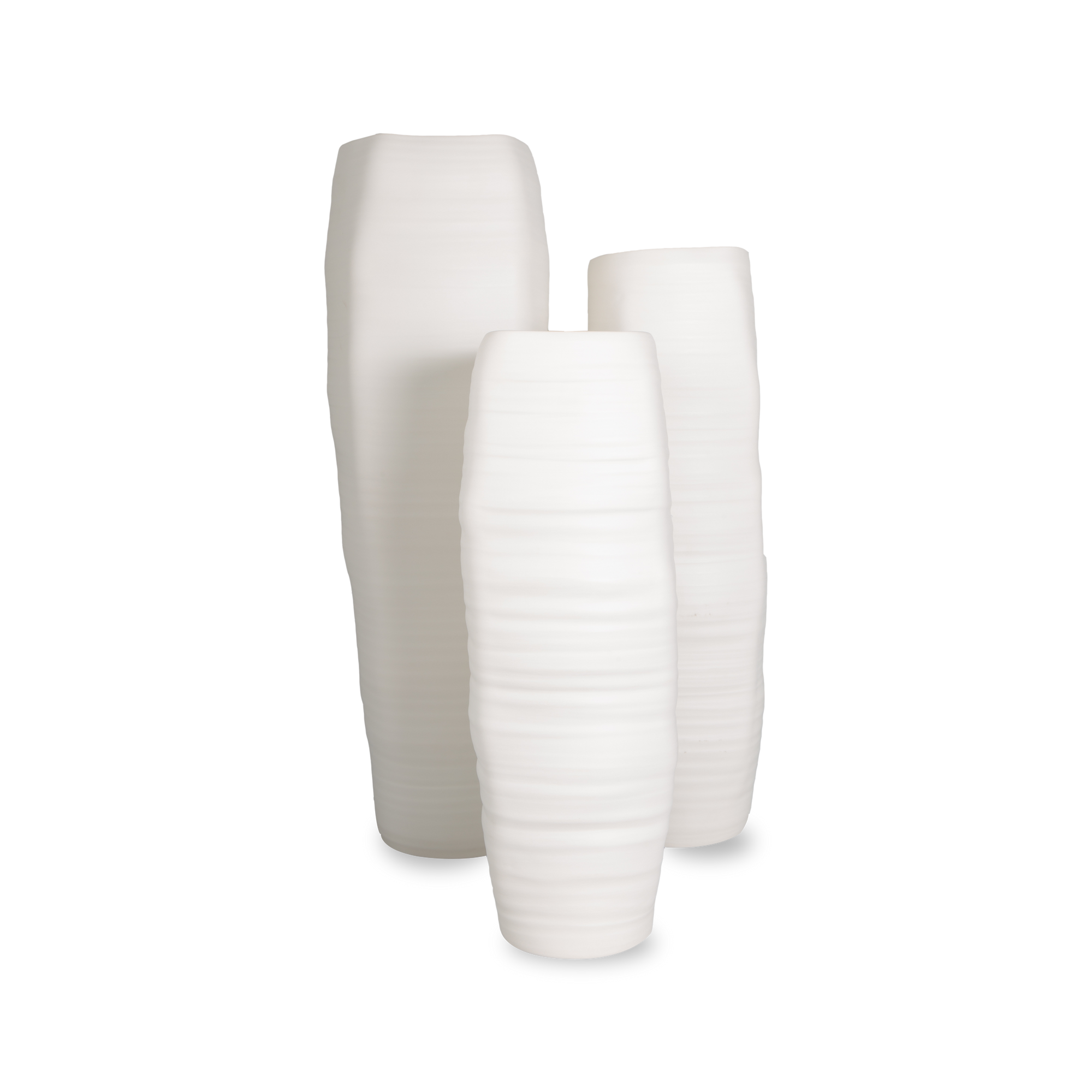 Adding an element of unique contemporary design, the Rock Vase was carefully handcrafted in Italy.