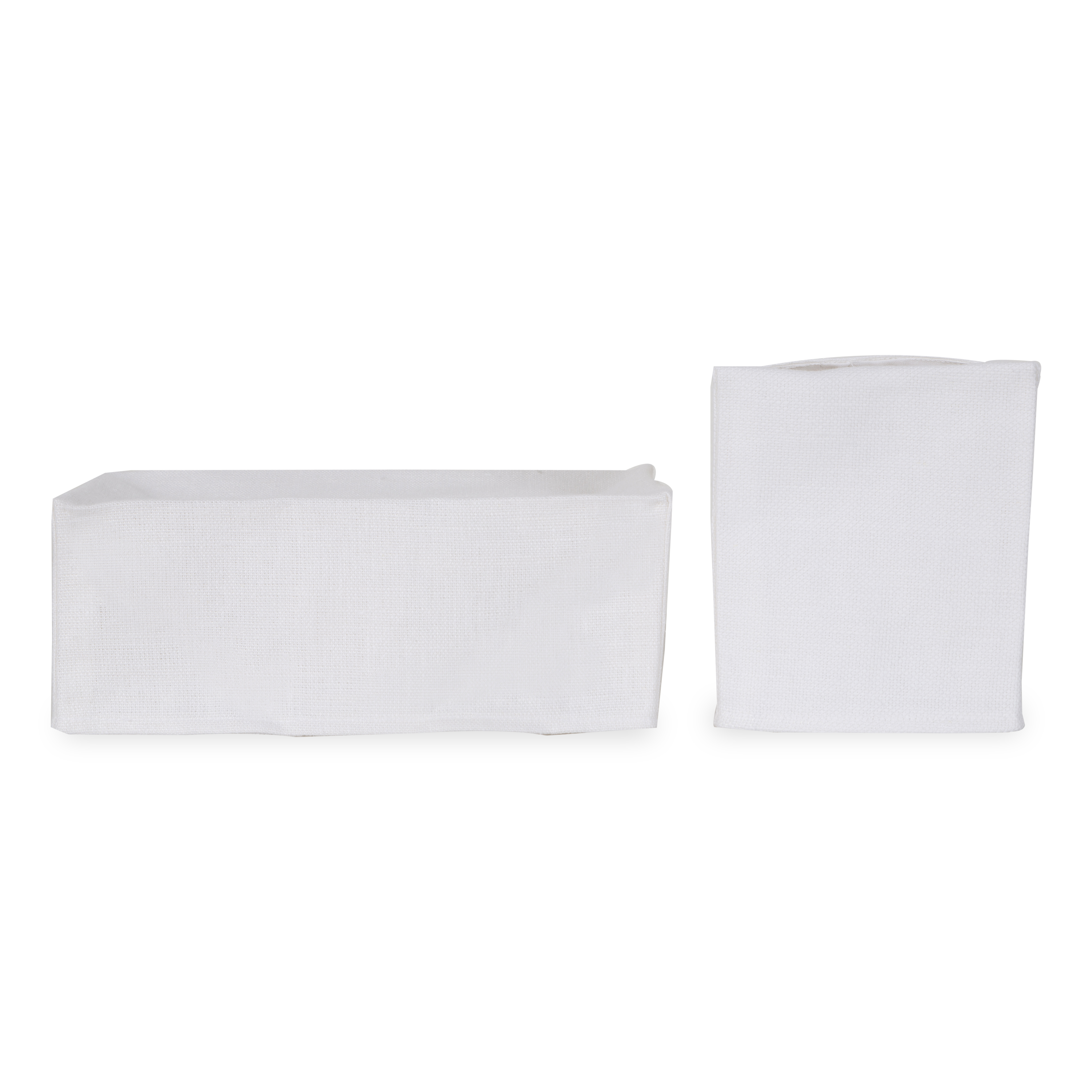 Using a beautiful 100% linen, The Linen Tissue Box Cover provides a neutral palette to any tissue box, which improves on stylistic decisions for any countertop or nightstand.