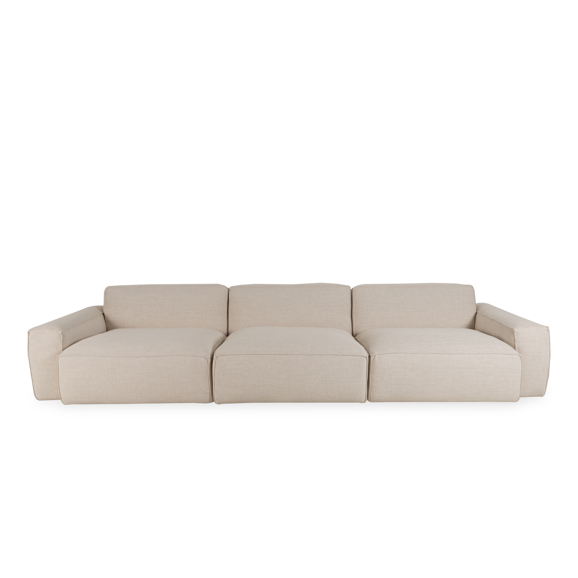 When it comes to true lounging, the Nirvana Large Modular Sectional is perfect for sitting, lying, leaning and draping in comfort.