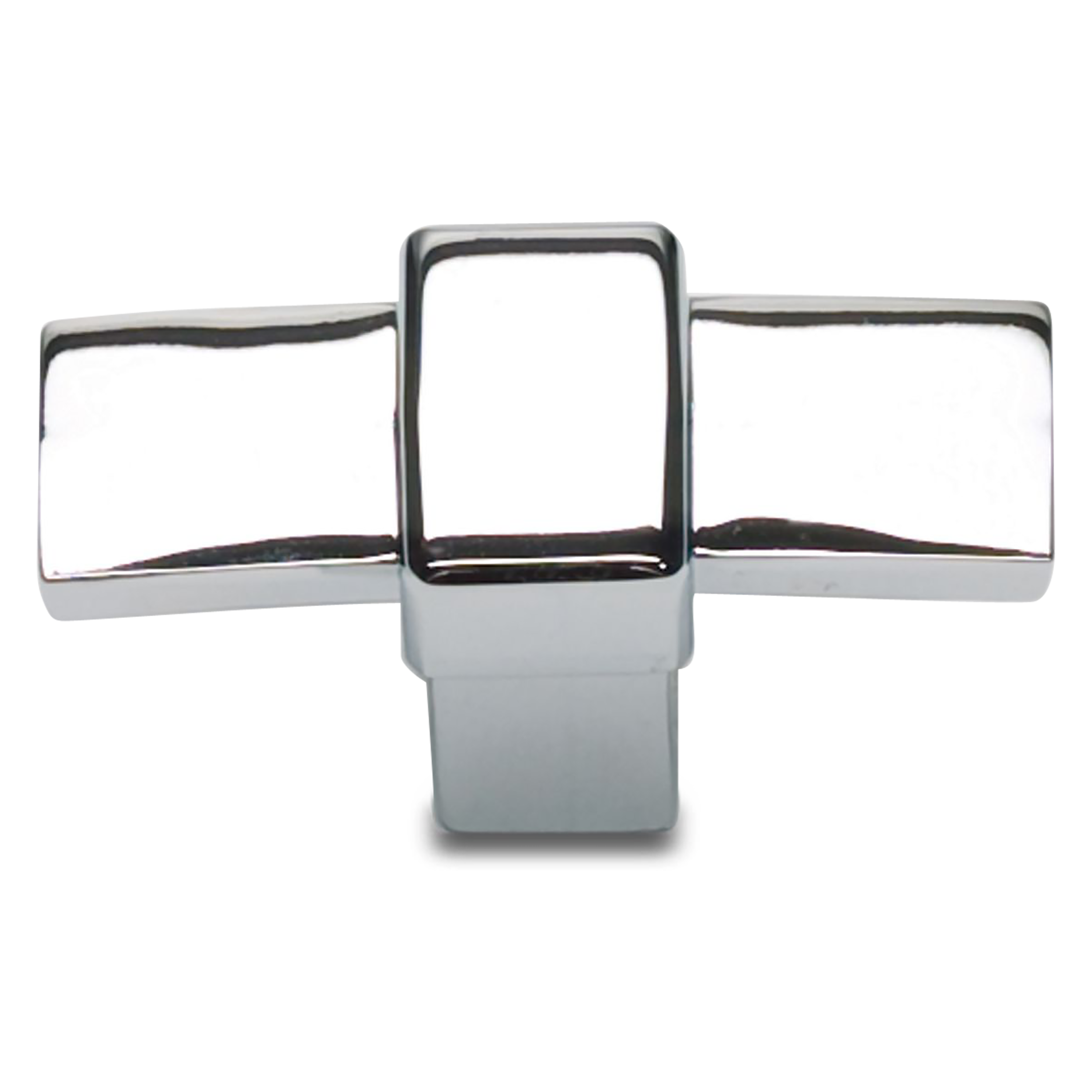 Buckle up T knob with matte design detail.