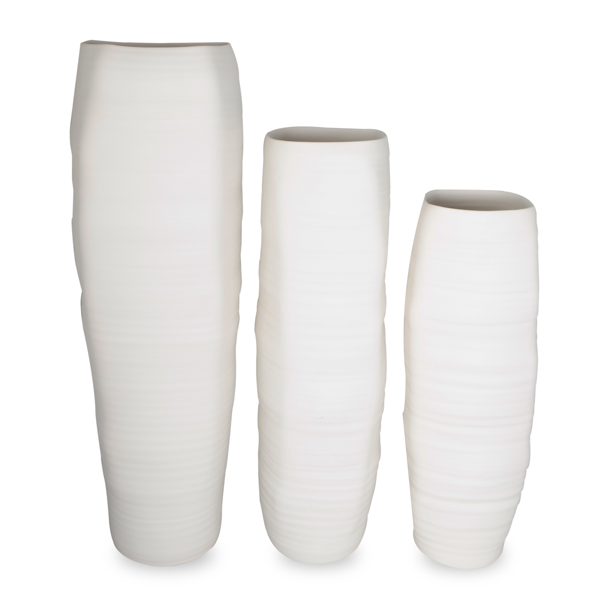 Adding an element of unique contemporary design, the Rock Vase was carefully handcrafted in Italy.