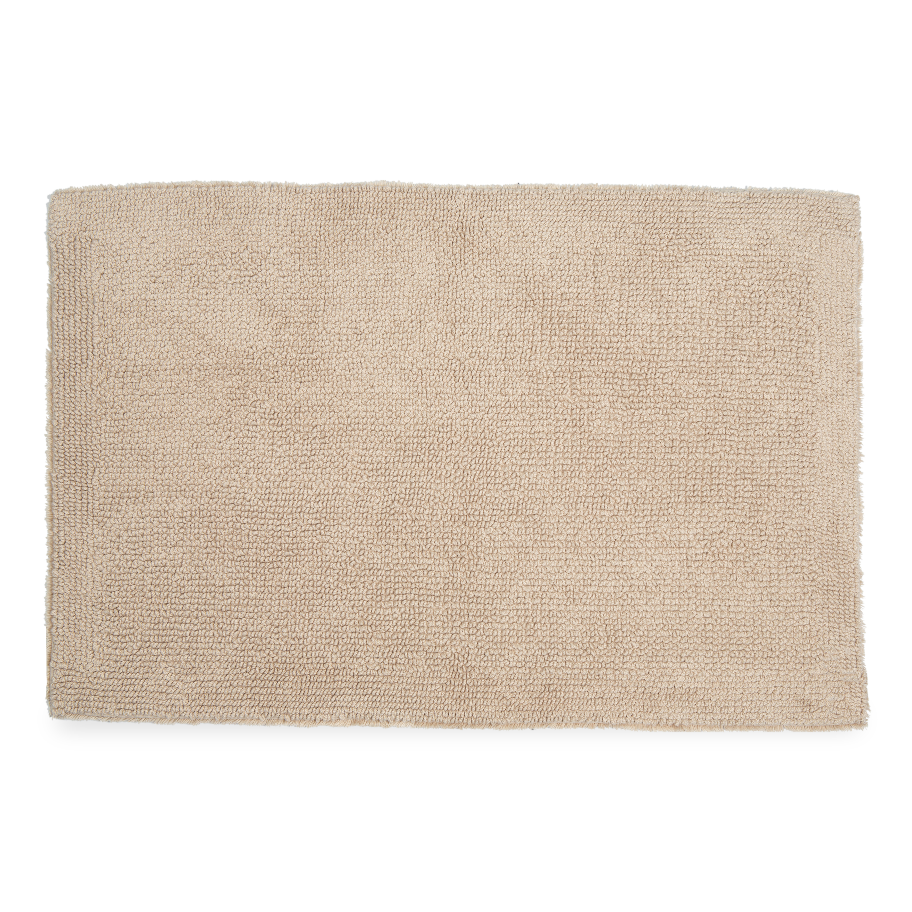 The Bay bath mat is made in Portugal from 100% Egyptian cotton for a soft feel.